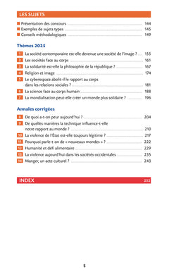 Bled - Culture générale 2025