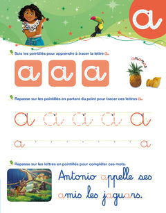 Mon cahier effaçable - J'écris les lettres minuscules