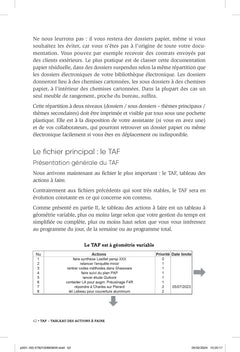 TAF (Tableau des Actions à Faire)