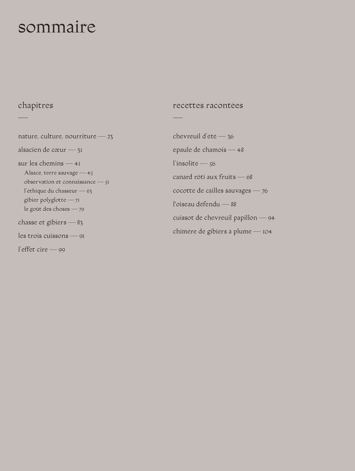 Olivier Nasti cuisinier chasseur