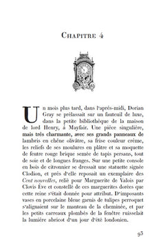 Le portrait de Dorian Gray