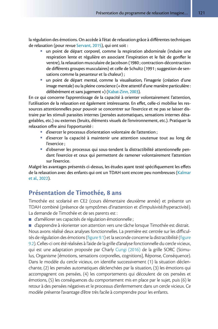 Prise en charge du TDA/H par les TCCE
