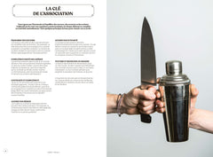 Un cocktail à table