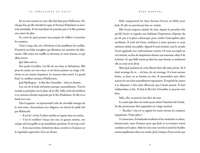 Twisted Tale - La Complainte de Sally