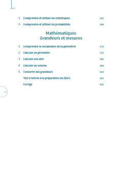 DAEU - Pré-requis Options A et B - Français, Anglais, Maths