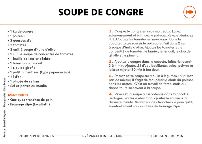 Coffret fiche -  Soupes