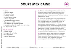 Coffret fiche -  Soupes