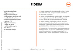 Coffret fiche - Pâtes