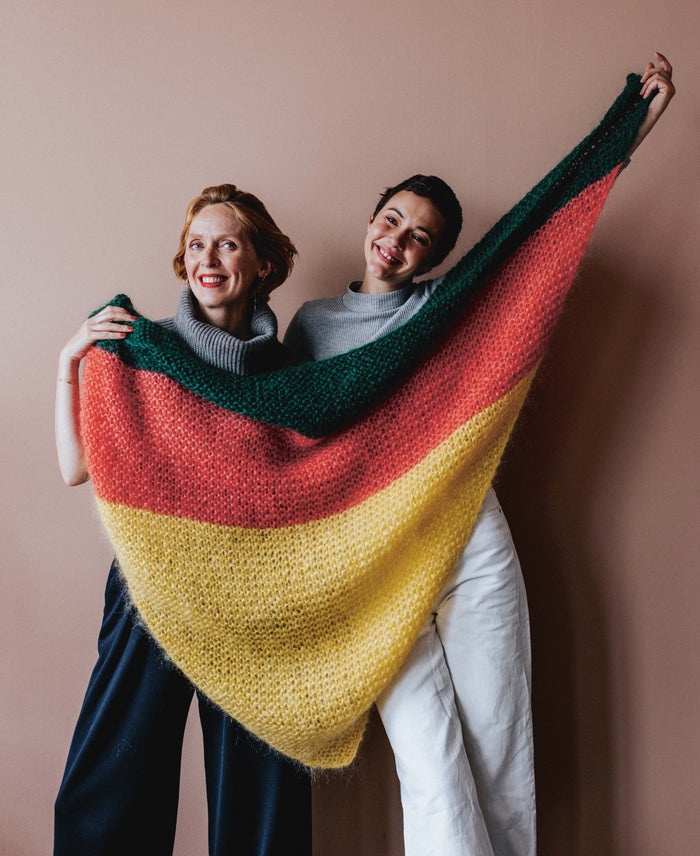 Mes châles à tricoter