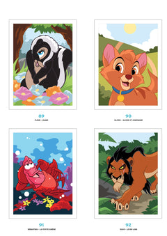 Coloriages mystères Disney - Nature