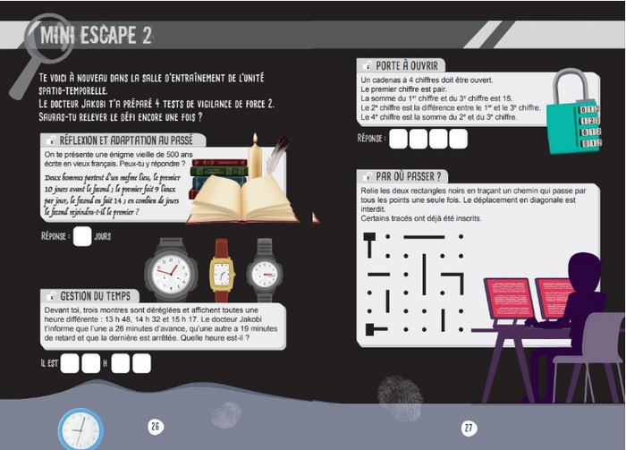 Escape game des petits génies 6e-5e