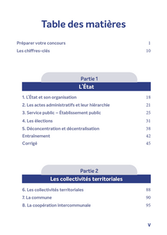 Les collectivités territoriales en fiches et QCM - 2025