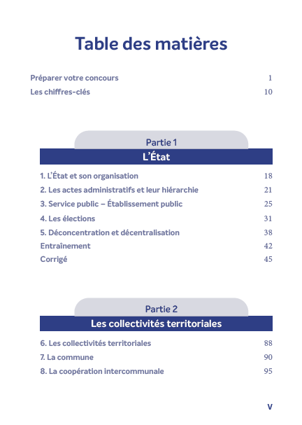 Les collectivités territoriales en fiches et QCM - 2025