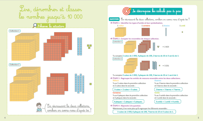 Maths de Singapour - Je réussis en calculs - CE2