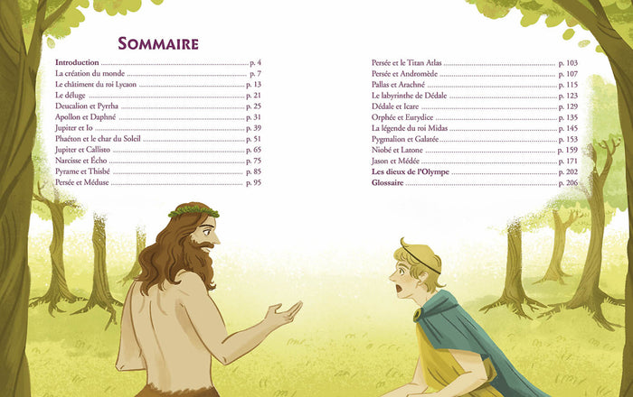 Les plus beaux récits de la mythologie d'après les métamorphoses d'Ovide