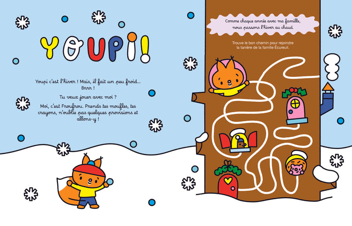 Mon cahier d'activités - Vive l'hiver