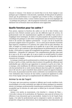 Cadres de santé