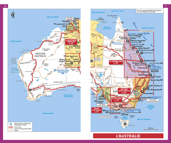 Guide du Routard Australie, Côtes Est et Nord + Red Centre