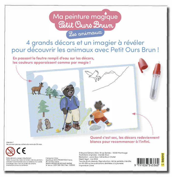 Les animaux - Ma peinture magique