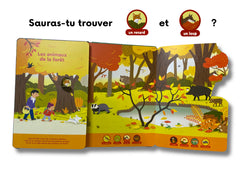 Mon premier cherche et trouve à déplier - Les animaux