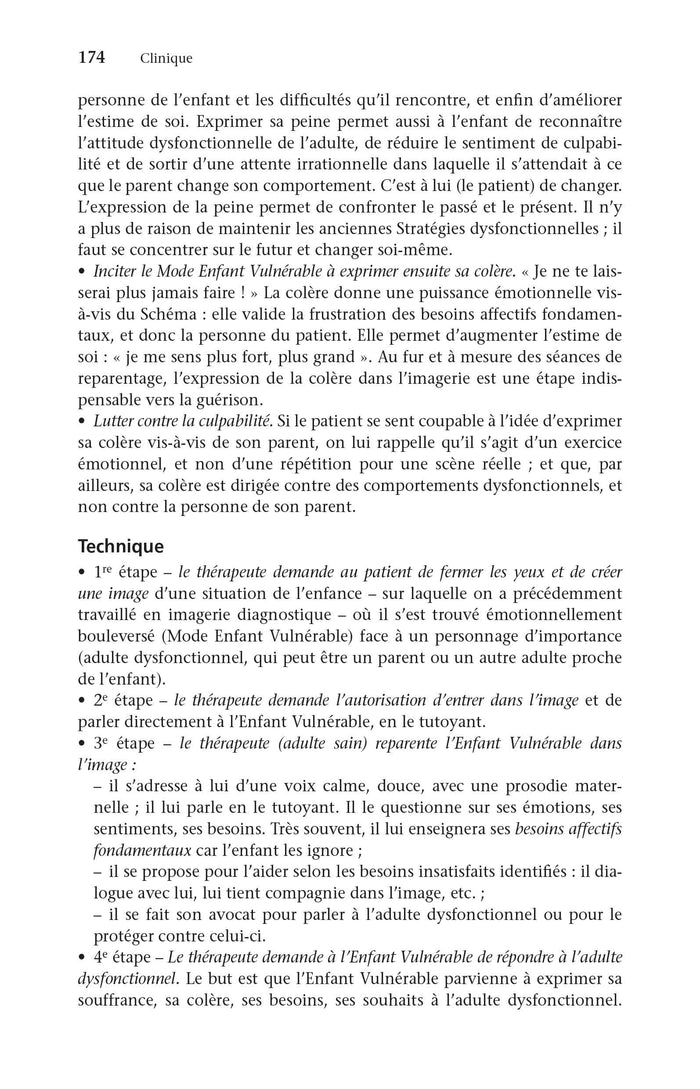 La thérapie des schémas