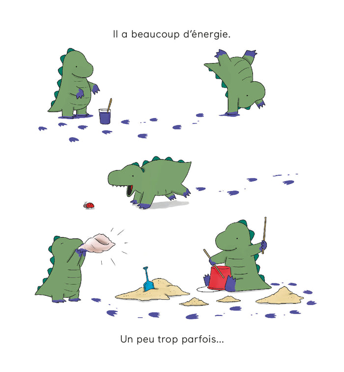 Petit dino veut tout faire tout seul