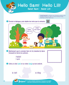 Mon cahier maternelle Mes premiers pas en anglais 3-6 ans