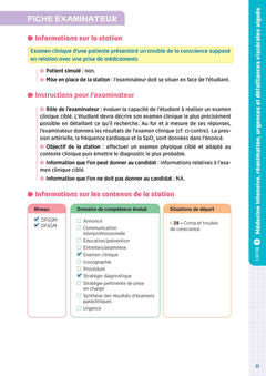 ECOS Médecine intensive, réanimation, urgences et défaillances viscérales aiguës