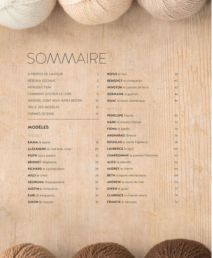 La ménagerie des doudous