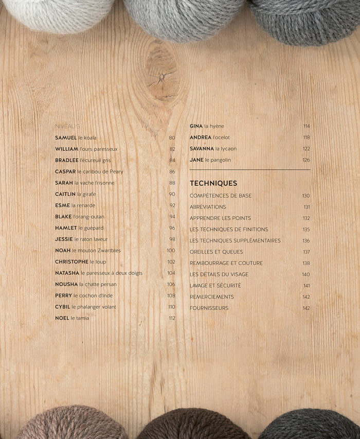 La ménagerie des doudous