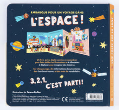 Une fusée sur la lune