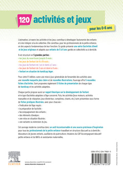 120 activités et jeux pour les 0-6 ans
