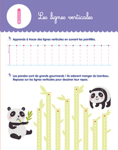 Toute ma maternelle - Mon cahier effaçable - Mes premiers tracés