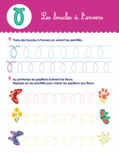 Toute ma maternelle - Mon cahier effaçable - Mes premiers tracés