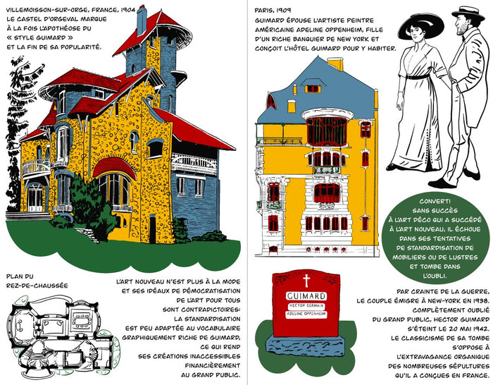 Grands architectes - les bios graphiques