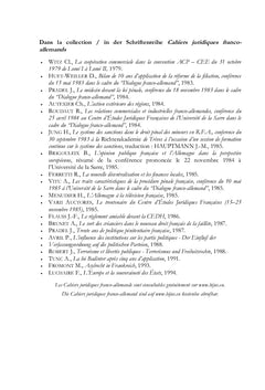 La protection des droits fondamentaux en France - Tome II