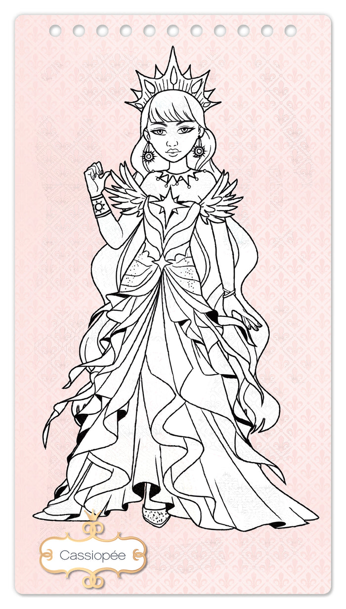 Carnet créatif Mode Academy Princesses