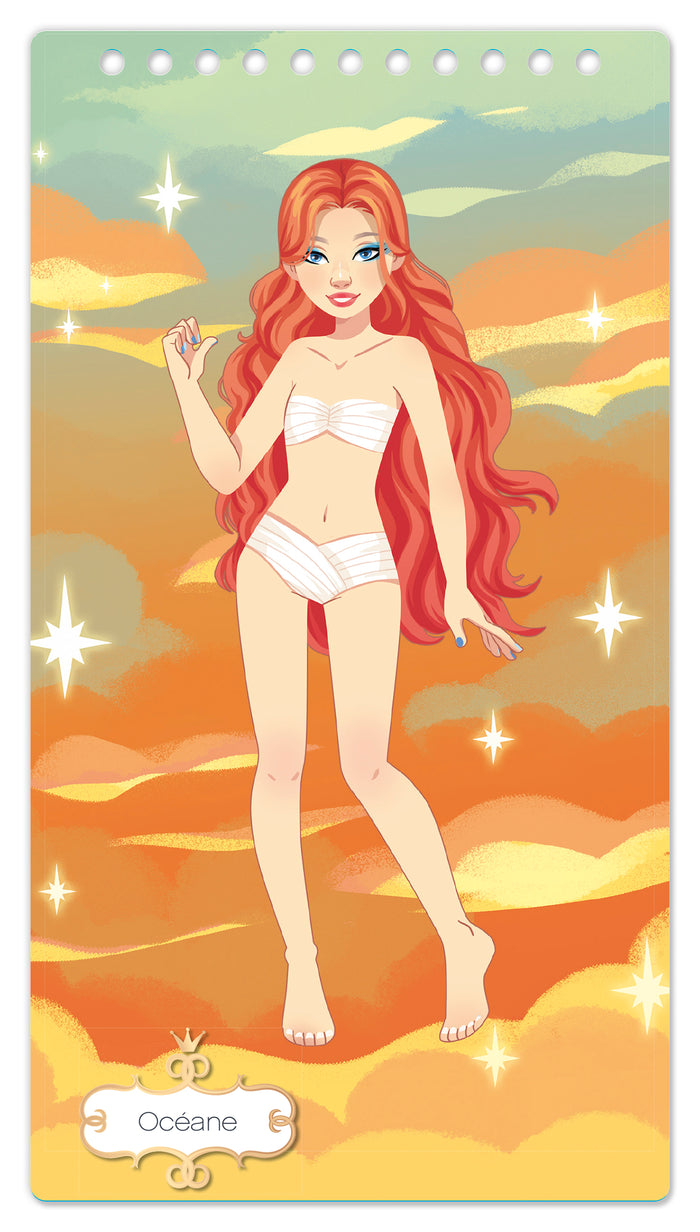 Carnet créatif Mode Academy Princesses