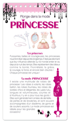 Carnet créatif Mode Academy Princesses