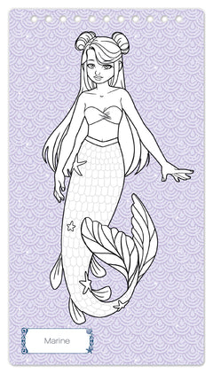 Carnet créatif Mode Academy Sirènes