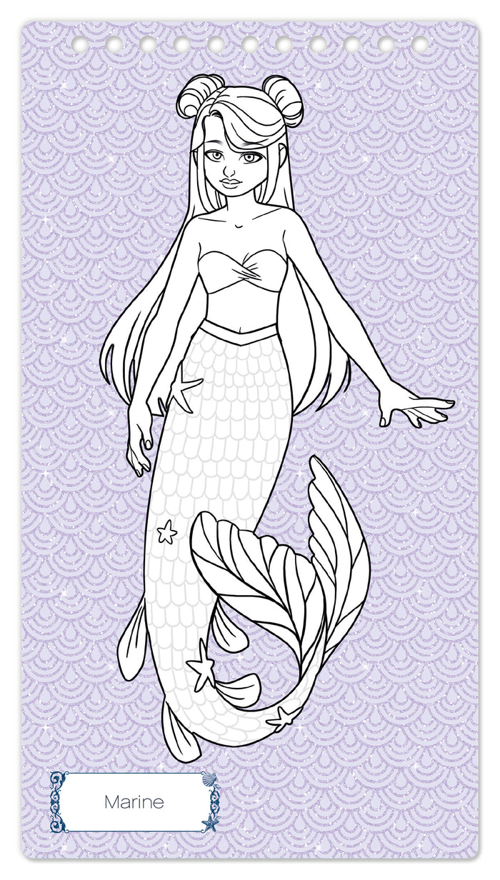 Carnet créatif Mode Academy Sirènes