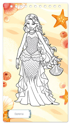 Carnet créatif Mode Academy Sirènes