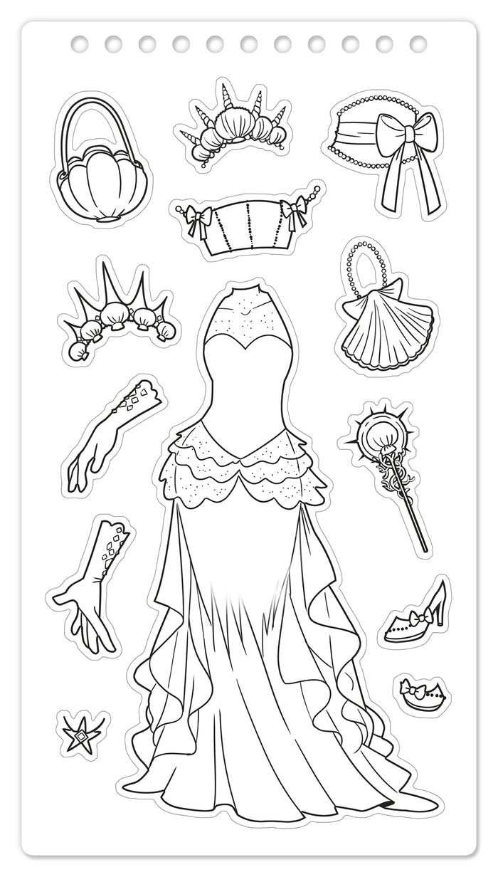 Carnet créatif Mode Academy Sirènes