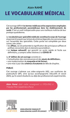 Le vocabulaire médical des AS/AP/AES