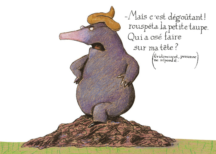 De la petite taupe qui voulait savoir qui lui avait fait sur la tête