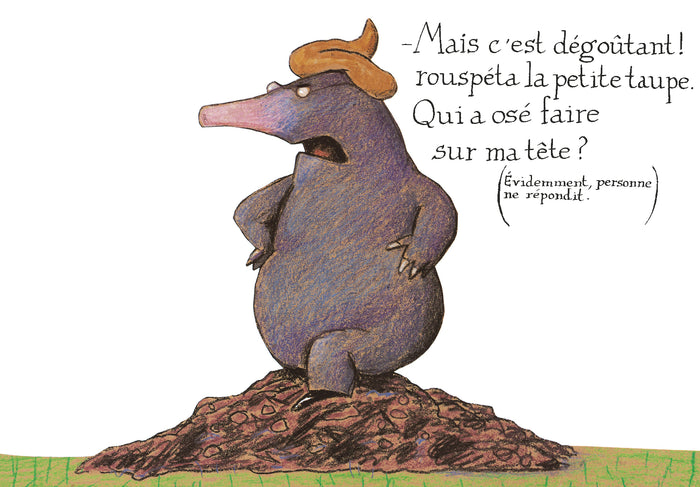 De la petite taupe qui voulait savoir qui lui avait fait sur la tête