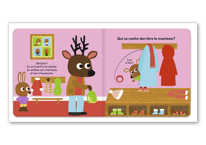 Cache-cache sonore à la crèche