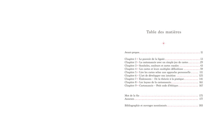 Petit manuel de cartomancie
