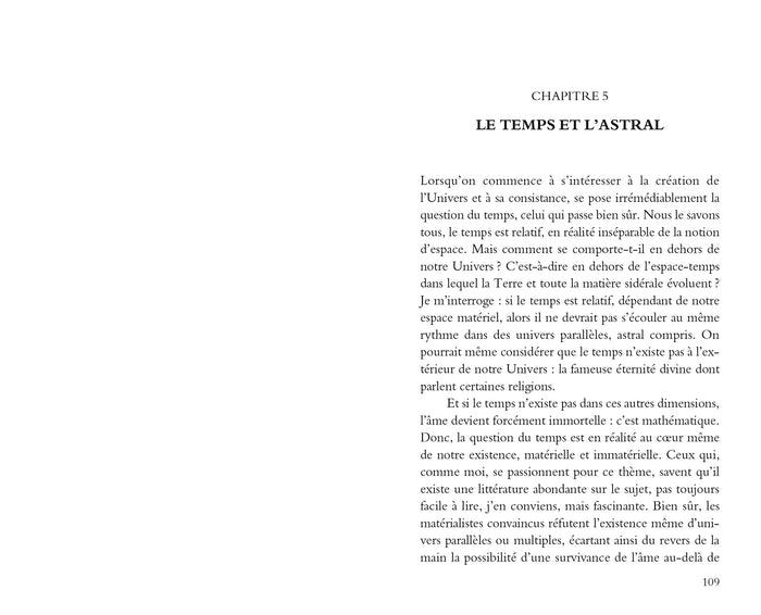 Parce qu'on ne vous demande pas d'y croire