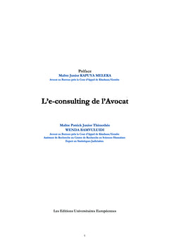 L'e-consulting de l'Avocat